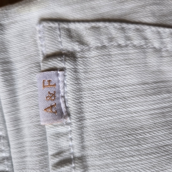 Two-Tone Denim and White girl's Shorts - Picture 5 of 5